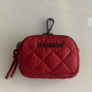 MZ Wallace link pouch medium in Dahlia